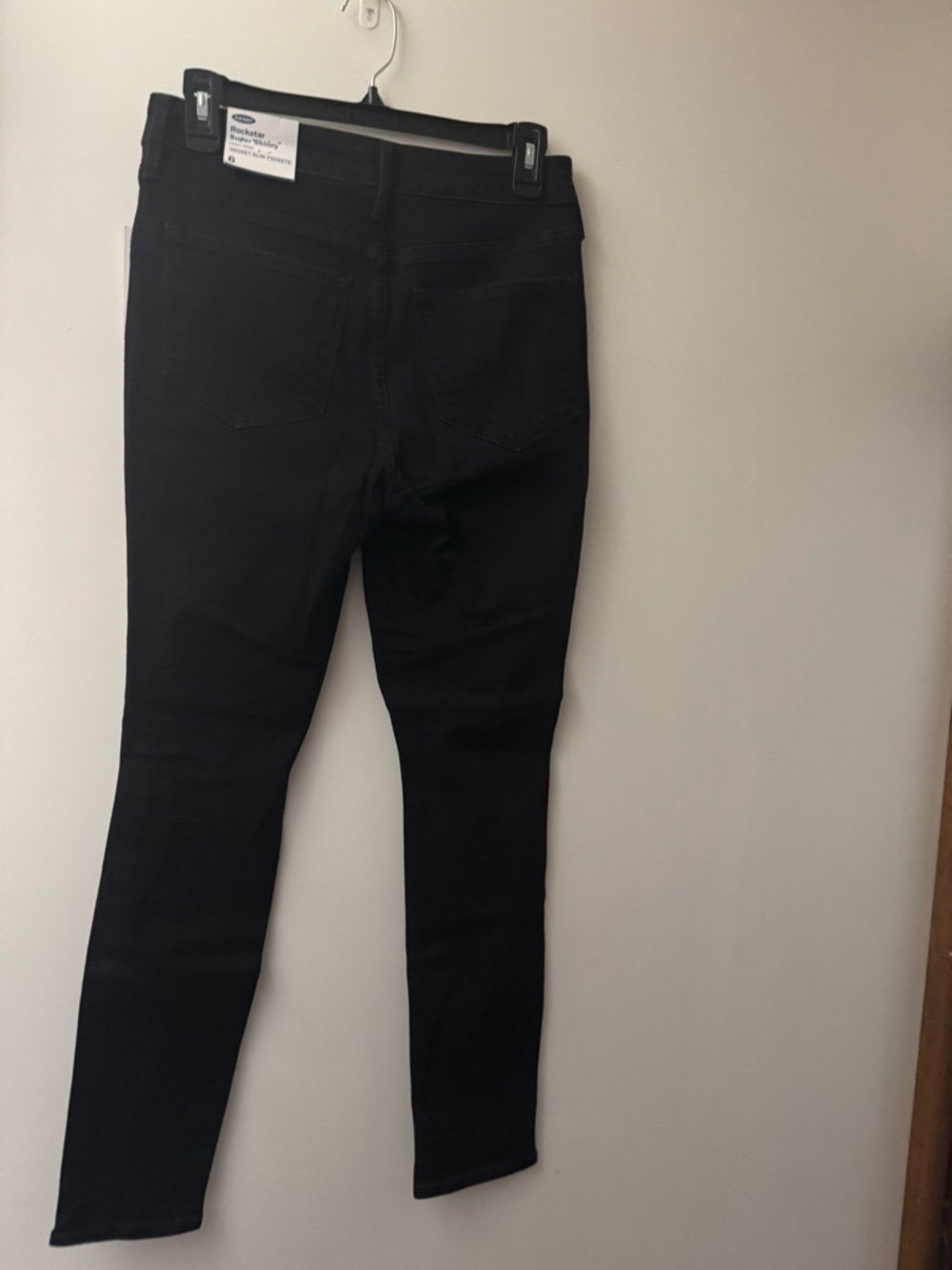 Old Navy Black Rockstar Super Skinny Jeans - Picture 7 of 10